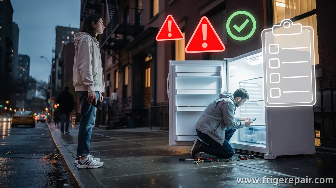 NYC Refrigerator Repair: Red Flags and a Quick Checklist
