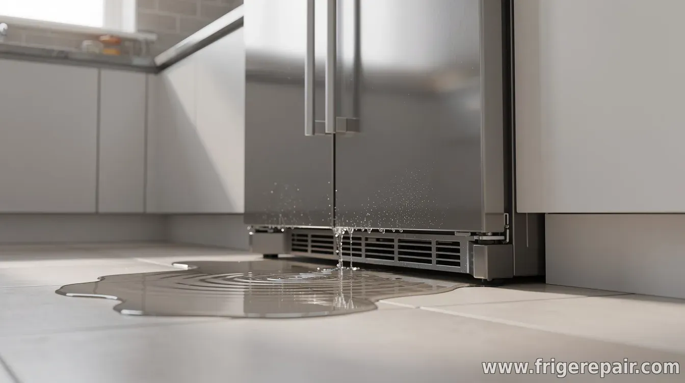 Why Your Refrigerator Is Leaking Water (Quick Causes)